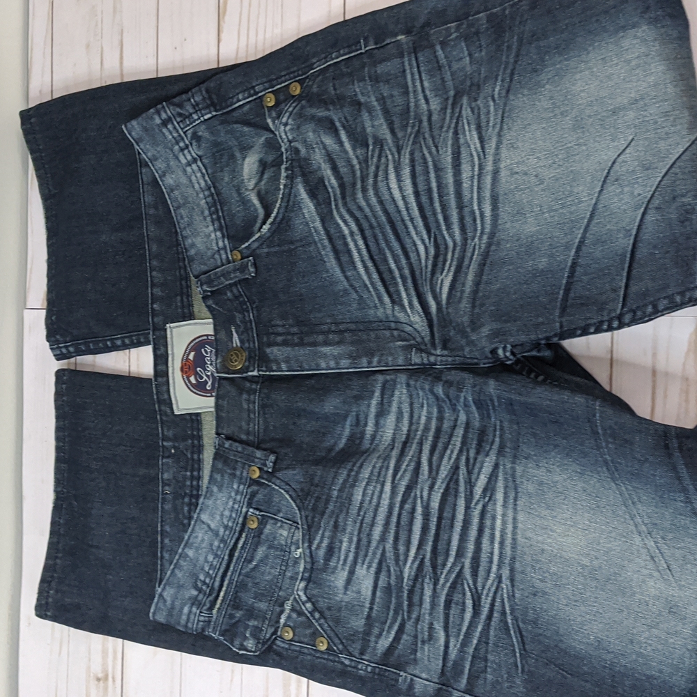 Men's Legacy Edition Premium Denim Med Wash Jordan Craig Duke Jean 36x32